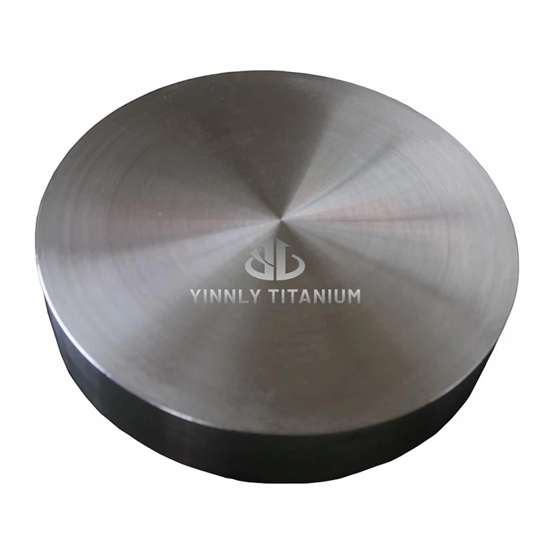 ASTM B381 Gr7 Titanium Disc Forging
